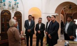 مدیرعامل شرکت ملی صنایع مس ایران از عمارت «حاجآقا علی» رفسنجان بازدید کرد