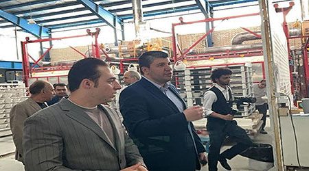 بازدید مدیران ارشد بانک توسعه صادرات ایران از شرکت کلور