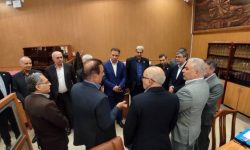 در جریان سفر مدیرعامل بیمه ایران؛ بازدید از شعبه تخصصی خسارت اتومبیل شهید مدنی تبریز