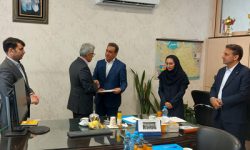 معارفه رئیس منطقه شرق ایران بانک اقتصادنوین