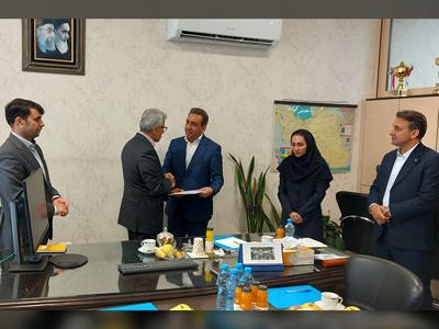 معارفه رئیس منطقه شرق ایران بانک اقتصادنوین