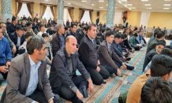 حضور پرشور کارکنان مجتمع مس سونگون در مراسم بزرگداشت اولین سالگرد شهادت آیتالله رئیسی و همراهان