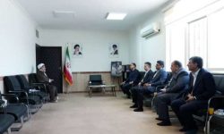 دیدار مدیرعامل شرکت ملی مس با نماینده ولی فقیه در استان و امام جمعه کرمان پس از اقامه نماز جمعه