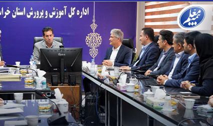 دیدار معاون مدیرعامل بیمه معلم با مدیرکل آموزش و پرورش خراسان شمالی