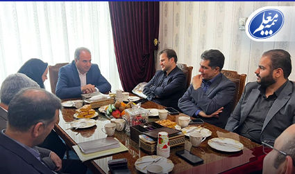 دیدار معاونین و بازرس ویژه مدیرعامل بیمه معلم با مدیرکل آموزش و پرورش آذربایجان شرقی