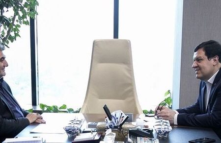 نشست مشترک مدیرعامل بانک ملت و استاندار سمنان