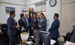 بازدید مدیرعامل بانک ملی ایران از اداره کل روابط عمومی به مناسبت روز جهانی ارتباطات و روابط عمومی