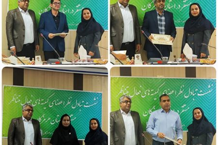 تقدیر از کارکنان شرکت فولاد هرمزگان به عنوان اعضای فعال کمیته متناظر TC102