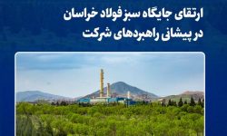 ارتقای جایگاه سبز فولاد خراسان در پیشانی راهبردهای شرکت