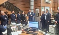 بازدید مدیرعامل بانک توسعه صادرات ایران از شعبه کشیک میرداماد