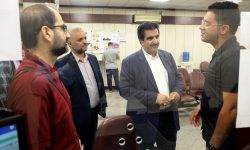 بازدید مدیرعامل بانک رفاه کارگران از شعب این بانک در شهر تهران