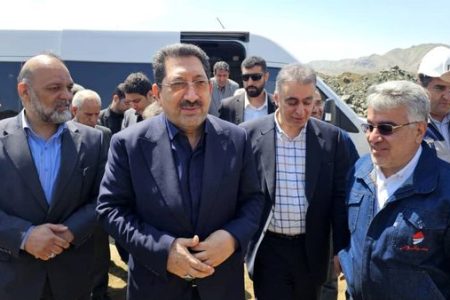 بازدید وزیر صنعت، معدن و تجارت از پروژه‌های صبانور در کردستان