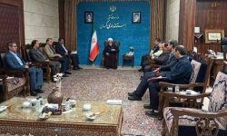 نشست مدیرعامل شرکت ملی صنایع مس ایران با معاون رئیس جمهور و استاندار کرمان