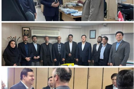 بازدید مدیرعامل بانک ملت از چند شعبه و واحد ستادی در تهران