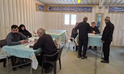 برپایی میز خدمت بیمه ایران در مصلای نماز جمعه تهران