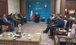 نشست مدیرعامل شرکت ملی صنایع مس ایران با معاون رئیس جمهور و استاندار کرمان