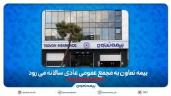 بیمه تعاون به مجمع عمومی عادی سالانه می رود