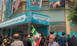 برپایی موکب بیمه دی برای خدمت به زائران میلیونی کاروان شهدا در تهران