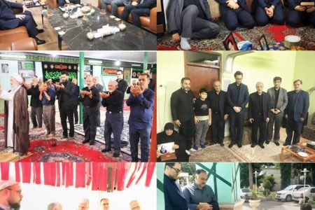 دیدار مدیر عامل بیمه دی با خانواده‌های شهدای اقتدار استان مازندران