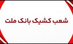 اعلام شعب كشیك بانک ملت در روز پنج شنبه 19 تیر 1404