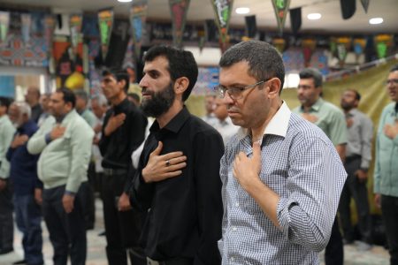 برگزاری آیین‌های ماه محرم در فولاد هرمزگان