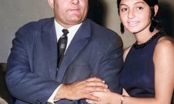 گوگوش در کنار پدرش