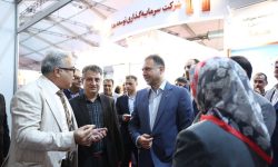 بازدید مدیرعامل شرکت ملی صنایع مس ایران از نمایشگاه فلزات آهنی و غیرآهنی