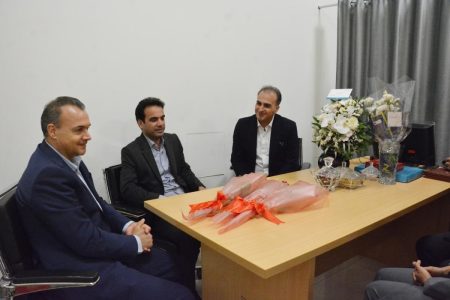 دیدار رئیس هیأت‌مدیره و مدیر امور حوزه مدیرعامل با پزشكان بانک صنعت و معدن