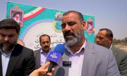 مدیرکل نوسازی مدارس خوزستان در مراسم کلنگ زنی مدرسه ۹ کلاسه به همت شرکت فولاد اکسین: