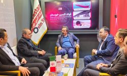 بازدید مدیرعامل هلدینگ صبا انرژی از غرفه فولاد اکسین خوزستان در پانزدهمین نمایشگاه معدن و صنایع معدنی ایران
