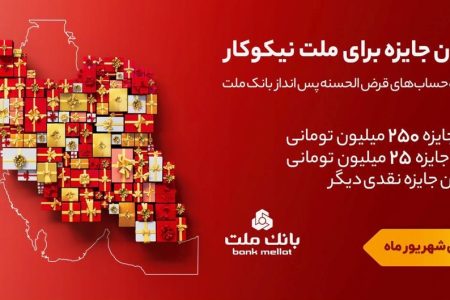 تمدید مهلت جشنواره حساب‌های قرض‌الحسنه پس انداز بانک ملت تا پایان شهریور