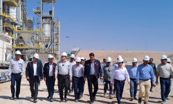 بازدید مدیرعامل شرکت ملی مس از طرح‌های توسعه‌ای مجتمع شهربابک