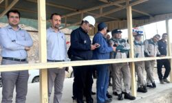 بازدید معاون اکتشاف و بهره‌برداری ایمپاسکو از معدن جلال آباد زرند