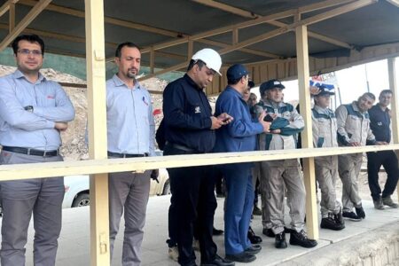 بازدید معاون اکتشاف و بهره‌برداری ایمپاسکو از معدن جلال آباد زرند