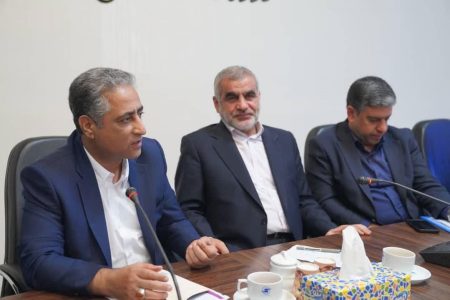 نشست مدیرعامل بانک صنعت و معدن با فعالان اقتصادی و صنعتگران اردبیل