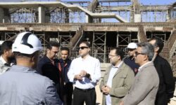 بازدید مدیرعامل شرکت ملی صنایع مس ایران از پروژه احداث کمپ ورزشی ورزقان