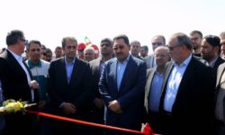 افتتاح پروژههای زیرساختی و امدادی در منطقه معدنی طبس