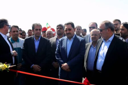 افتتاح پروژه‌های زیرساختی و امدادی در منطقه معدنی طبس