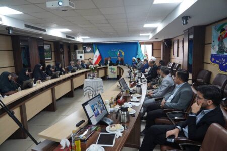 مراسم گرامیداشت هفته دفاع مقدس و نشست فرهنگی صندوق