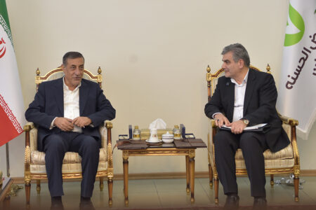 دیدار مدیرعامل بانک قرض‌الحسنه مهر ایران با سرپرست نهاد ریاست جمهوری