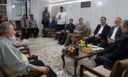 دیدار با سردار حاج جعفر مظاهری توسط شهرداران تهران و همدان
