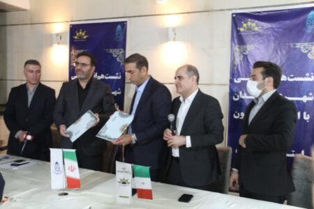 استقبال شهرداری همدان از همکاری کانون کارآفرینان برتر رسمی استان