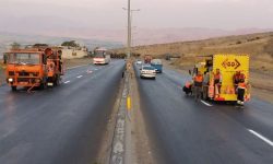 اجرای بیش از ۲ هزار کیلومتر خط‌کشی در راه‌های استان همدان