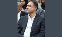حضور دکتر سید مصطفی فیض مدیرعامل شرکت ملی مس ایران در آیین اعطای نخستین مدال «دانشمند جوان» جایزه مصطفی