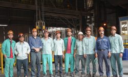 15ماه تولید بدون ذوب دانگرید آنالیز شیمیایی در شرکت فولاد هرمزگان