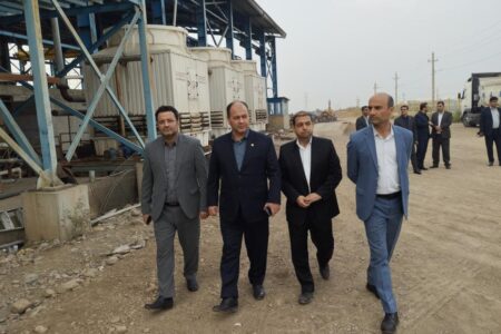 شركت فولاد و ذوب رسام گلستان با حمایت بانک صنعت و معدن به مدار تولید پیوست