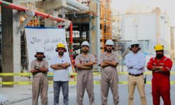 بخار فشار بالا وارد مجتمع پتروشیمی صدف خلیجفارس شد