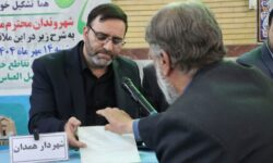 دیدار صمیمی شهردار همدان با شهروندان محله جانبازان در قالب طرح «هما»