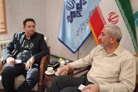 دیدار مدیرعامل شرکت سیاحتی علیصدر با مدیرکل صدا و سیمای استان همدان