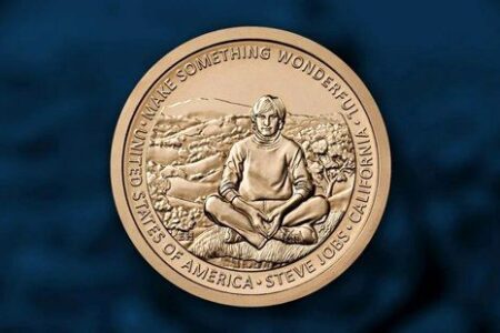 سکه ۱ دلاری استیو جابز
